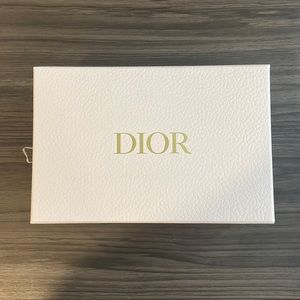 DIOR BOX WITH RIBBON AND ENVELOPE